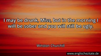 Englisches Zitat von Winston Churchill als Bild