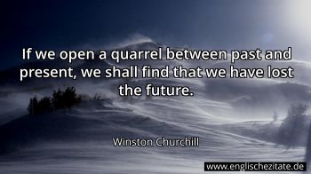 Englisches Zitat von Winston Churchill als Bild