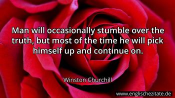 Englisches Zitat von Winston Churchill als Bild