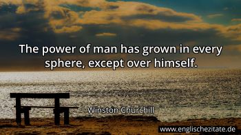 Englisches Zitat von Winston Churchill als Bild