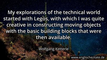 Englisches Zitat von Wolfgang Ketterle als Bild