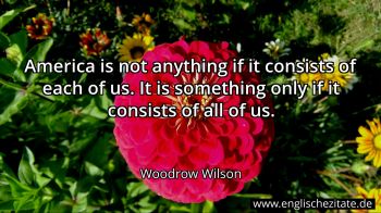 Englisches Zitat von Woodrow Wilson als Bild