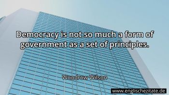 Englisches Zitat von Woodrow Wilson als Bild