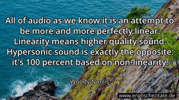 Englisches Zitat von Woody Norris als Bild
