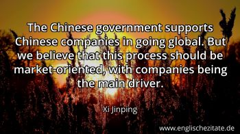 Englisches Zitat von Xi Jinping als Bild