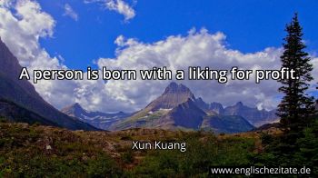 Englisches Zitat von Xun Kuang als Bild