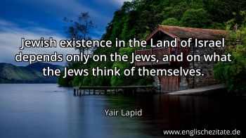 Englisches Zitat von Yair Lapid als Bild