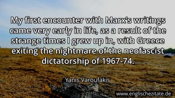 Englisches Zitat von Yanis Varoufakis als Bild