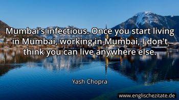 Englisches Zitat von Yash Chopra als Bild
