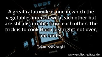 Englisches Zitat von Yotam Ottolenghi als Bild