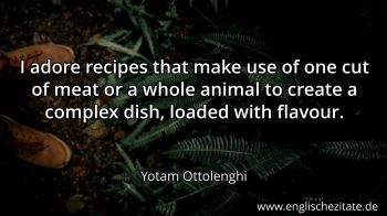 Englisches Zitat von Yotam Ottolenghi als Bild