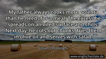 Englisches Zitat von Yotam Ottolenghi als Bild