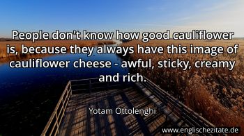 Englisches Zitat von Yotam Ottolenghi als Bild