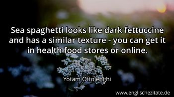 Englisches Zitat von Yotam Ottolenghi als Bild