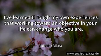 Englisches Zitat von Yuichiro Miura als Bild