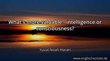 Englisches Zitat von Yuval Noah Harari als Bild