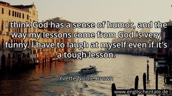 Englisches Zitat von Yvette Nicole Brown als Bild