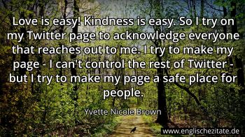 Englisches Zitat von Yvette Nicole Brown als Bild