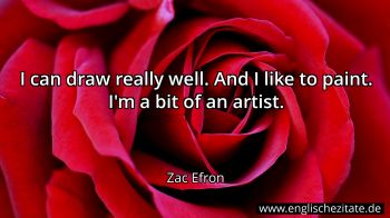 Englisches Zitat von Zac Efron als Bild