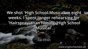 Englisches Zitat von Zac Efron als Bild