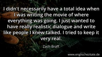Englisches Zitat von Zach Braff als Bild