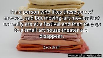 Englisches Zitat von Zach Braff als Bild