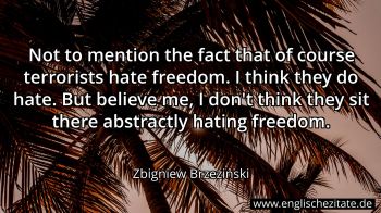 Englisches Zitat von Zbigniew Brzezinski als Bild