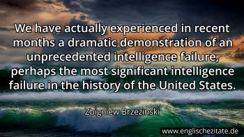 Englisches Zitat von Zbigniew Brzezinski als Bild