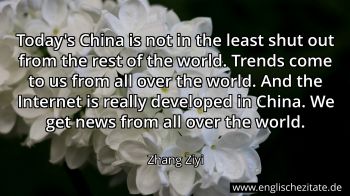 Englisches Zitat von Zhang Ziyi als Bild