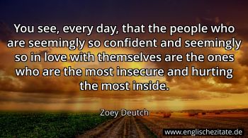 Englisches Zitat von Zoey Deutch als Bild