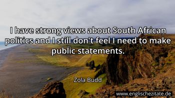 Englisches Zitat von Zola Budd als Bild
