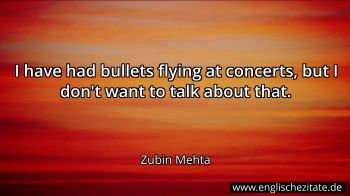 Englisches Zitat von Zubin Mehta als Bild