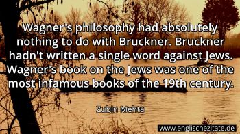 Englisches Zitat von Zubin Mehta als Bild
